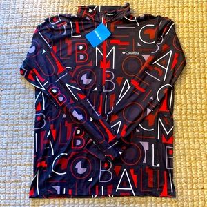 NWT Columbia Retro Winter Power Knitted Half Zip